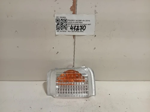 LUCE DI Cortesia Retrovisore Esterno ANT DX 3000500 Peugeot Boxer III 2014