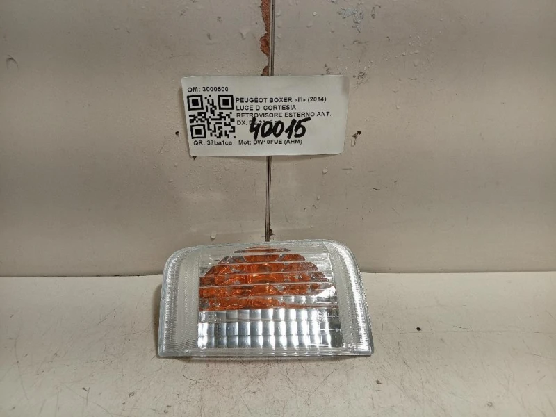 LUCE DI Cortesia Retrovisore Esterno ANT DX 3000500 Peugeot Boxer III 2014
