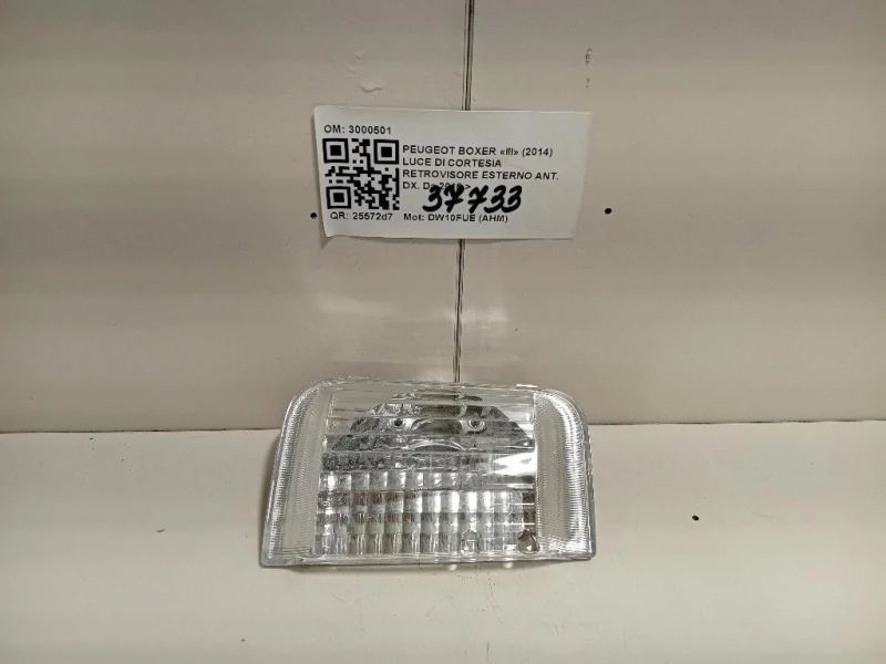 LUCE DI Cortesia Retrovisore Esterno ANT SX 3000501 Peugeot Boxer III 2014