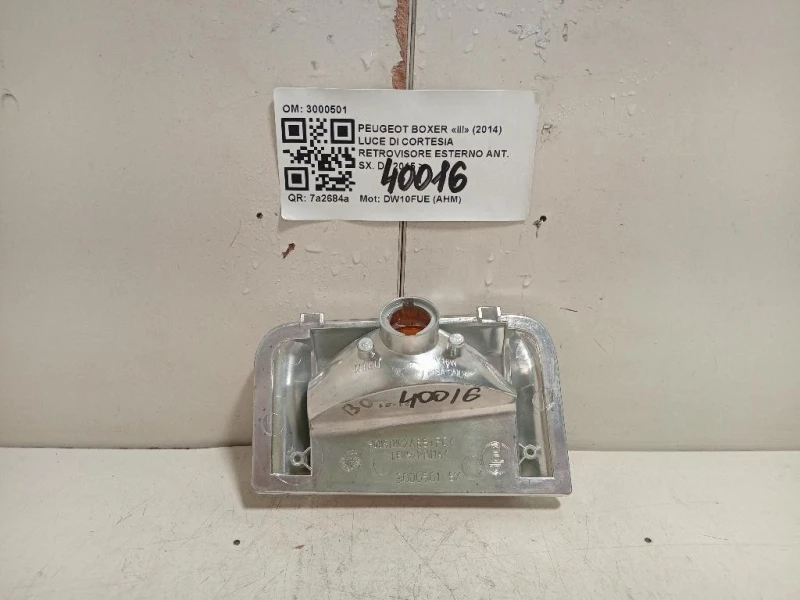 LUCE DI Cortesia Retrovisore Esterno ANT SX 3000501 Peugeot Boxer III 2014