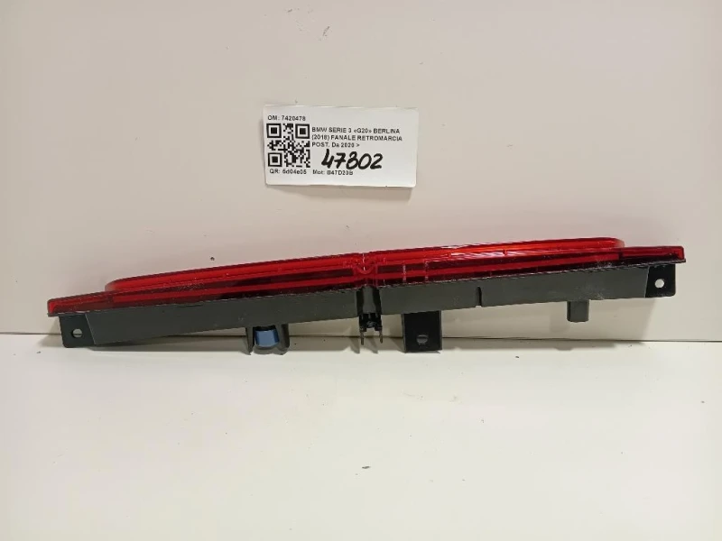 LUCE STOP Supplementare POST 7420478 Bmw Serie 3 G20 Berlina 2018