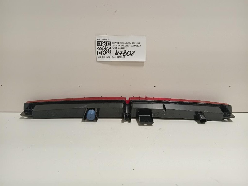 LUCE STOP Supplementare POST 7420478 Bmw Serie 3 G20 Berlina 2018