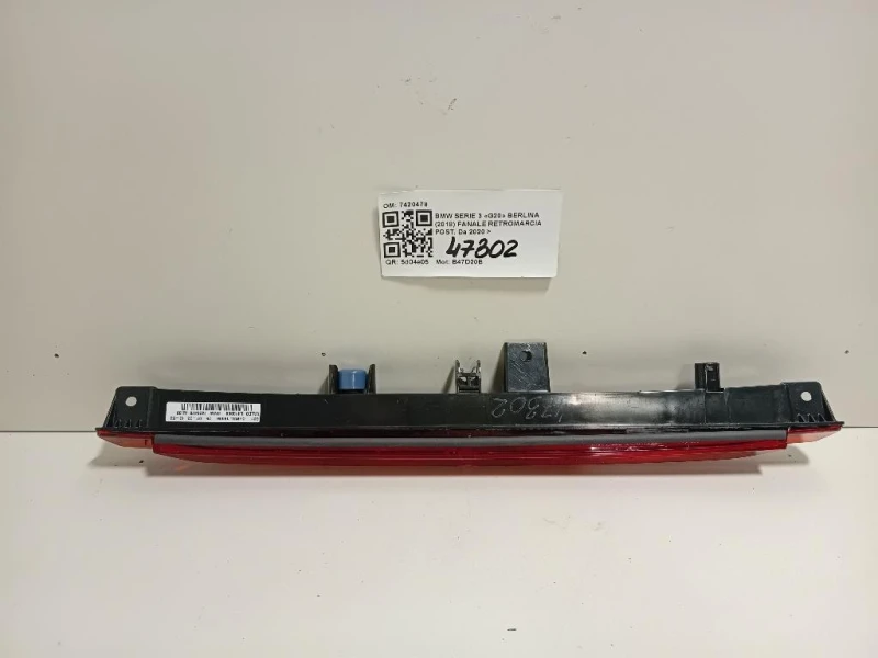 LUCE STOP Supplementare POST 7420478 Bmw Serie 3 G20 Berlina 2018