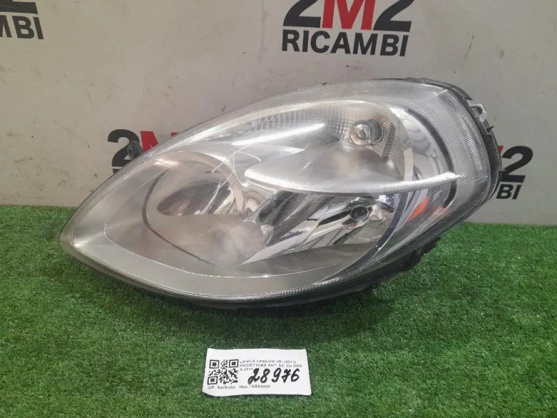 Proiettore ANT SX 51786654 Lancia Ypsilon II 2006