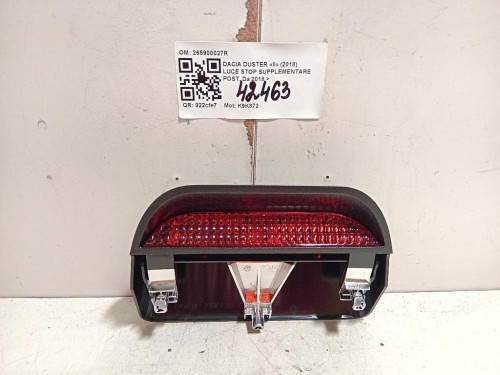 LUCE STOP Supplementare POST 265900027R Dacia Duster II 2018