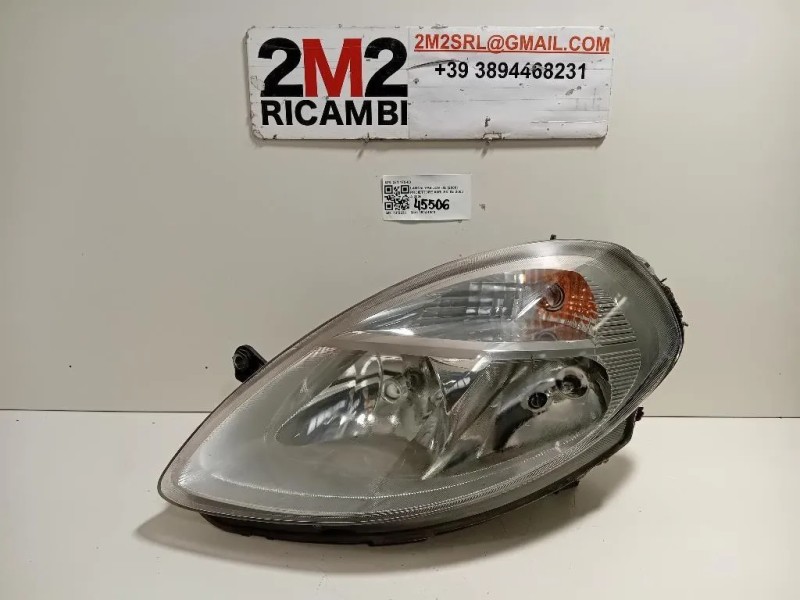 Proiettore ANT SX 51786654 Lancia Ypsilon II 2006