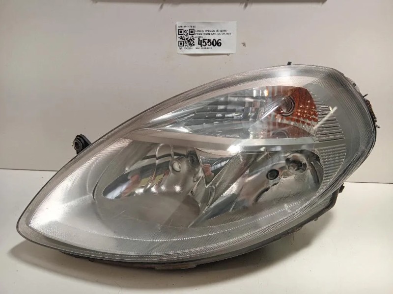 Proiettore ANT SX 51786654 Lancia Ypsilon II 2006
