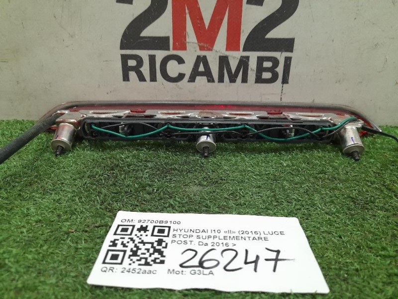 LUCE STOP Supplementare POST 92700B9100 Hyundai I10 II 2016