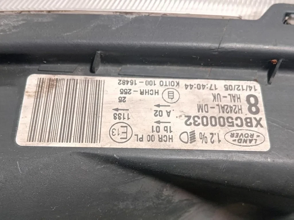 Proiettore ANT SX XBC500032 Land Rover Discovery III 2005