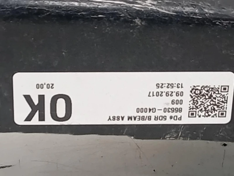 Traversa Paraurti POST 86630-G4000 Hyundai I30 III 2017