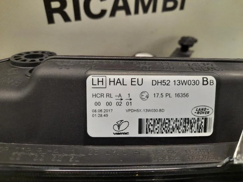 Proiettore ANT SX DH5213W030BB Land Rover Freelander II 2011
