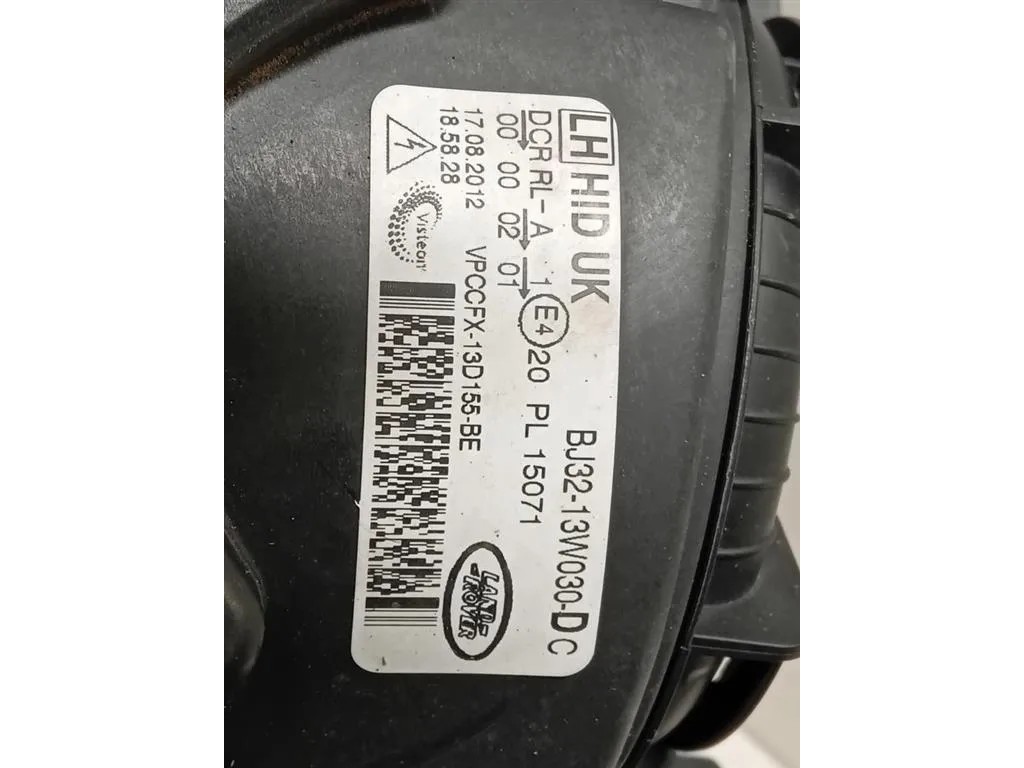 Proiettore ANT SX BJ32-13W030-DC Land Rover Range Rover Evoque I 2011