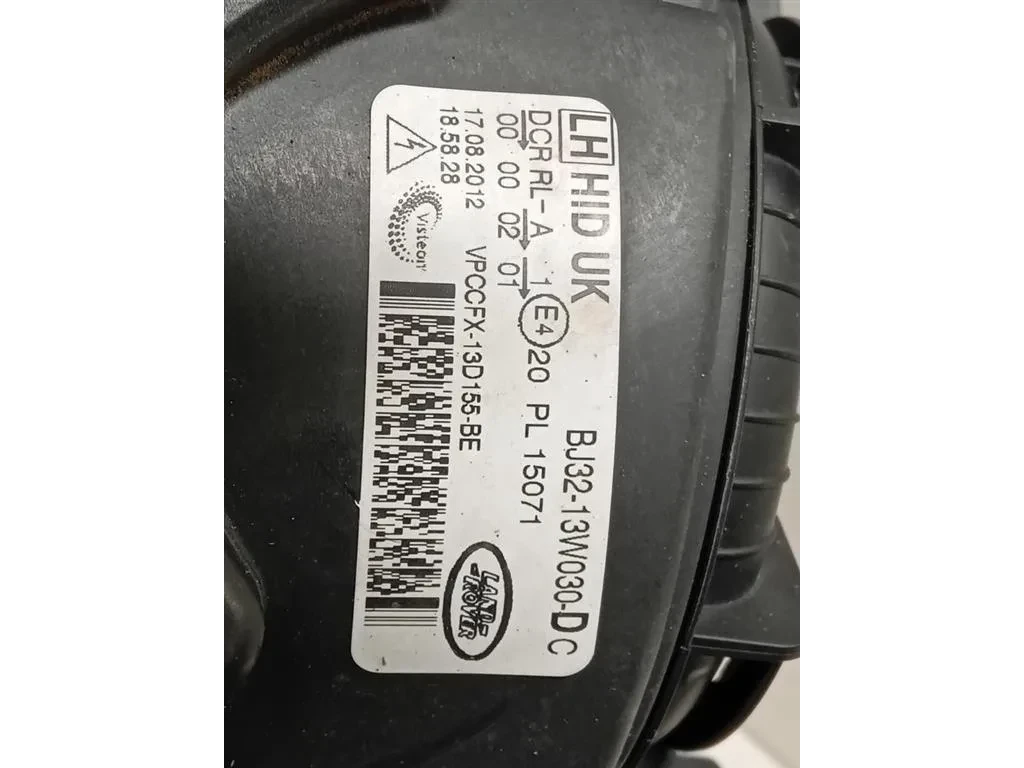 Proiettore ANT SX BJ32-13W030-DC Land Rover Range Rover Evoque I 2011