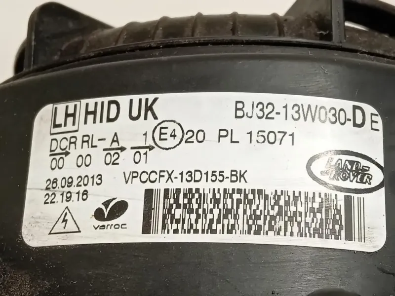 Proiettore ANT SX BJ32-13W030-DE Land Rover Range Rover Evoque I 2011