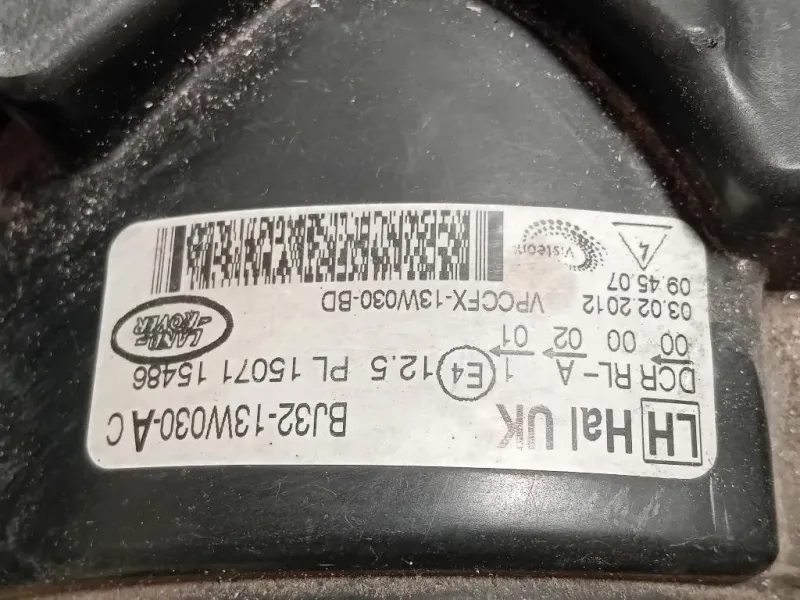 Proiettore ANT SX BJ32-13W030-AC Land Rover Range Rover Evoque I 2011