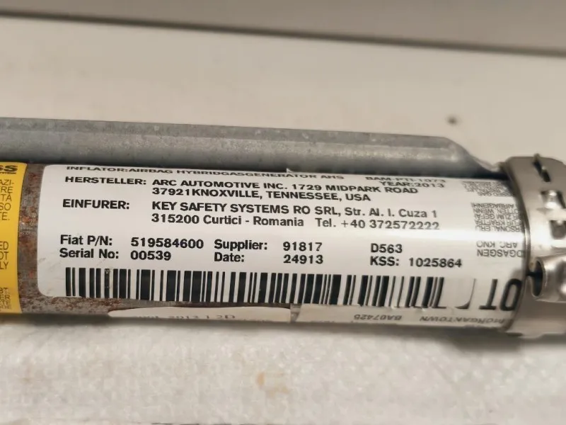 Air-bag A Tendina SX 519584600 Fiat 500L 2013