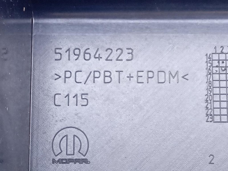 Traversa Paraurti POST 51964223 Jeep Renegade 2015