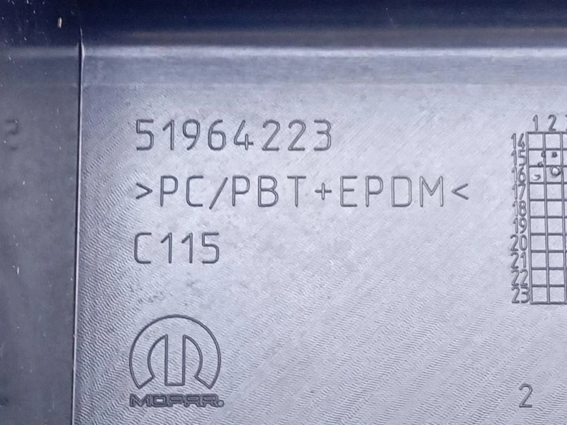 Traversa Paraurti POST 51964223 Jeep Renegade 2015