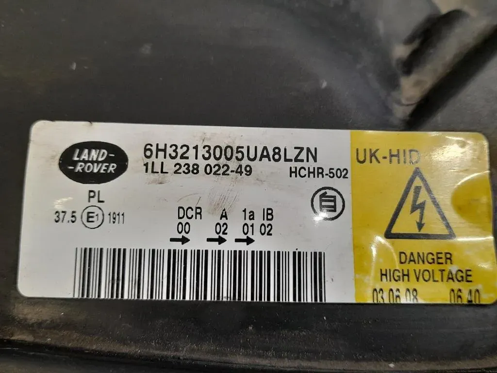 Proiettore ANT SX 6H3213005UA8LZN XBC502250LZN Land Rover Range Rover Sport I 2005