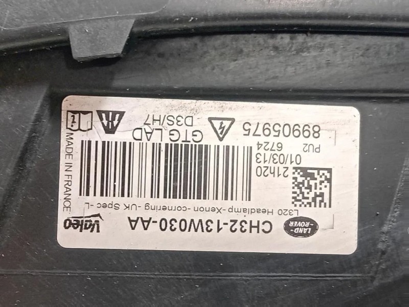 Proiettore ANT SX CH32-13W030-AA Land Rover Range Rover Sport II 2009