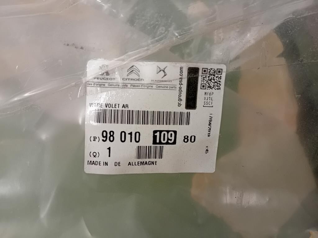 Lunotto 9801010980 Peugeot 208 I 2015