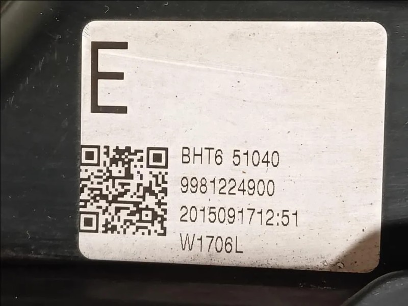 Proiettore ANT SX BHT6 51040 Mazda 3 III 2016