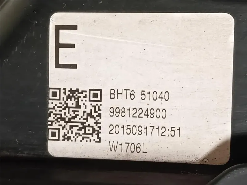 Proiettore ANT SX BHT6 51040 Mazda 3 III 2016