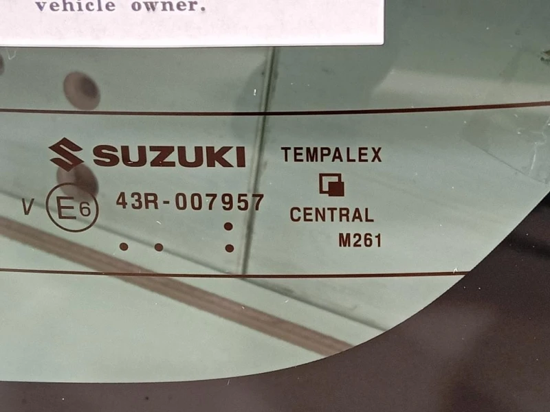 Lunotto 43R-007957 L Suzuki SX4 2006