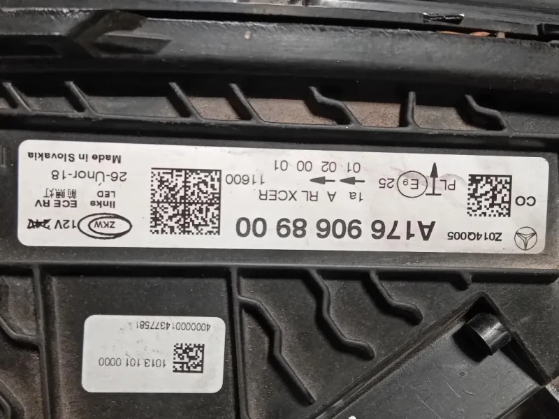 Proiettore ANT SX A1769068900 Mercedes Classe A W176 2015