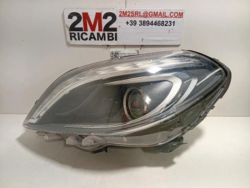 Proiettore ANT SX A2468207361 Mercedes Classe B W246 2012