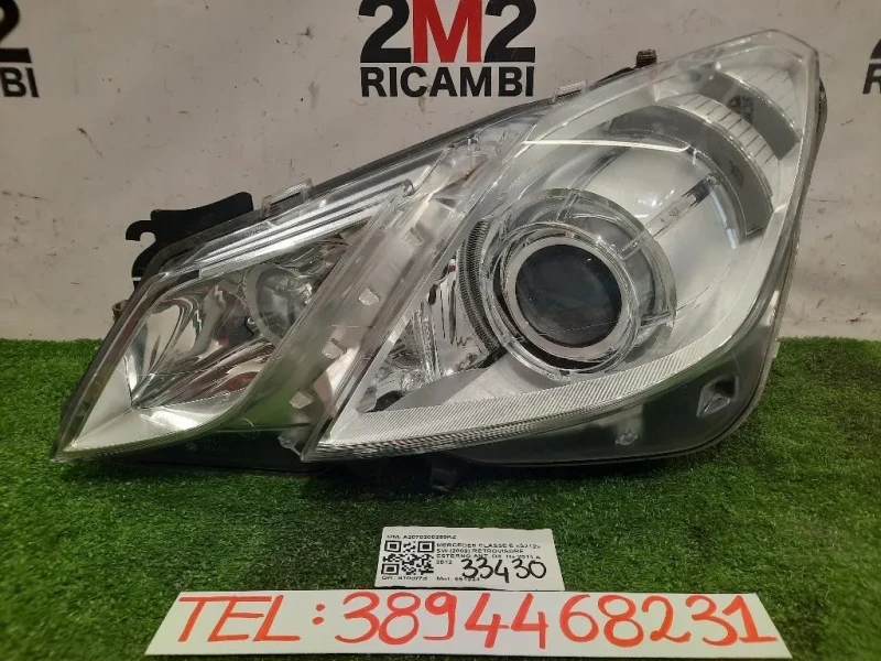 Proiettore ANT SX A2078200159KZ Mercedes Classe E S212 SW 2009