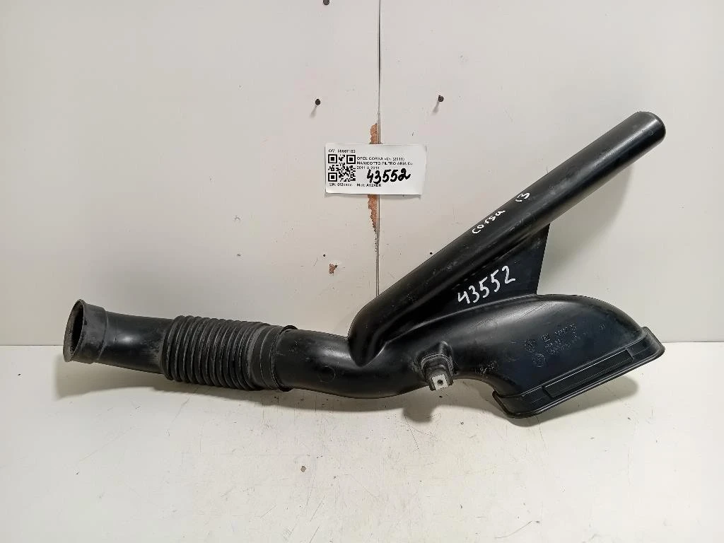 Manicotto Filtro ARIA 55557182 Opel Corsa D 2011