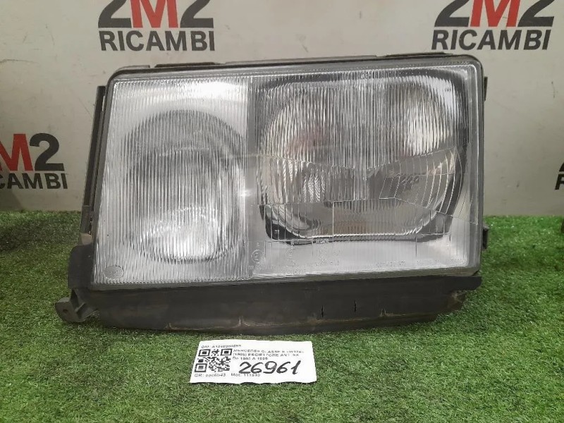 Proiettore ANT SX A1248208559 Mercedes Classe E W124 1985