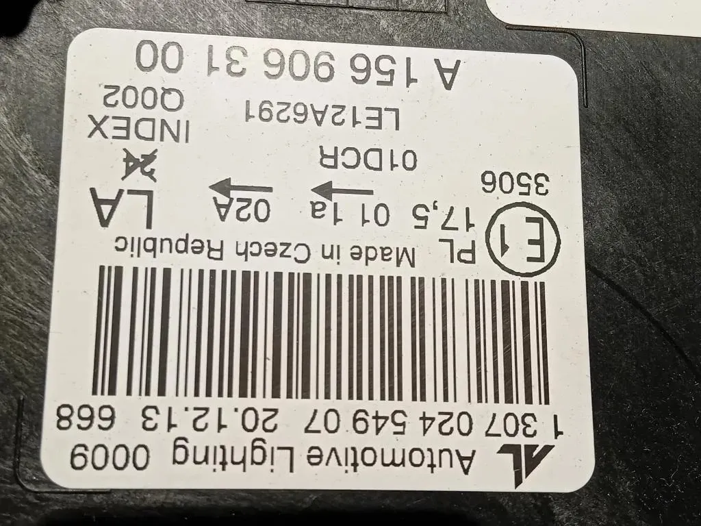 Proiettore ANT SX A1569063100 Mercedes Classe GLA X156 2014