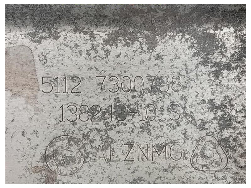 Traversa Paraurti POST 5112 7300788 Mini MINI Cooper F56 2014