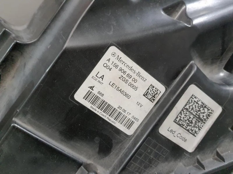 Proiettore ANT SX A1569066900 Mercedes Classe GLA X156 2017