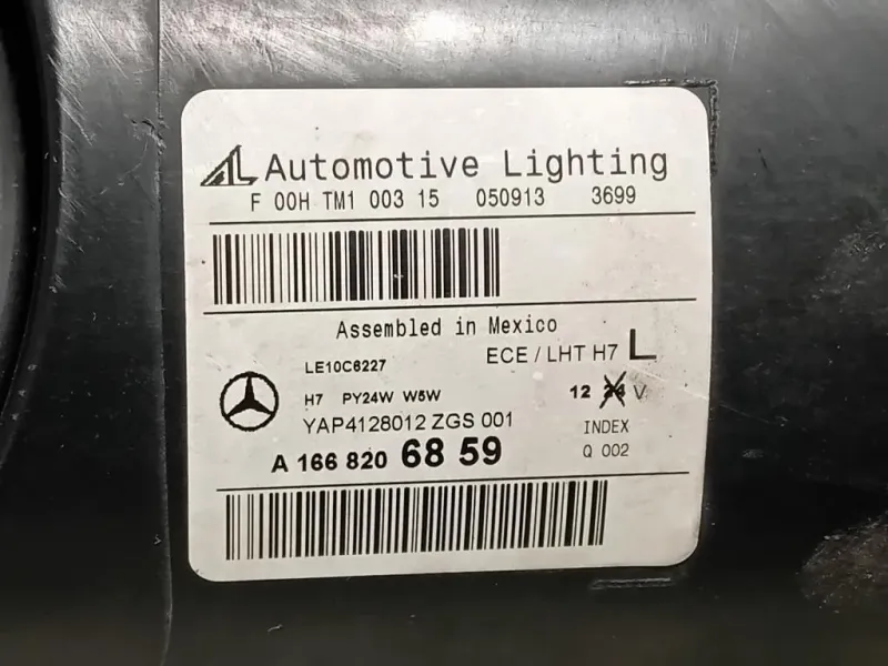 Proiettore ANT SX A166 820 6859 Mercedes Classe ML W166 2012