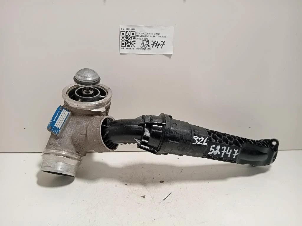 Manicotto Filtro ARIA 31293679 Volvo XC60 I 2013