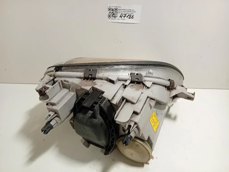 Proiettore ANT SX A170 820 25 61 Mercedes Classe SLK R170 1997