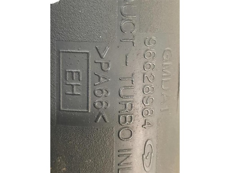 Manicotto Intercooler DX 96628984 Chevrolet Captiva I 2007