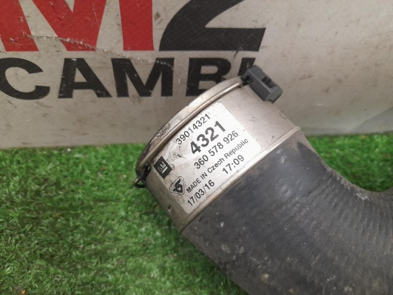 Manicotto Intercooler DX 39014321 Opel Astra K SW 2016