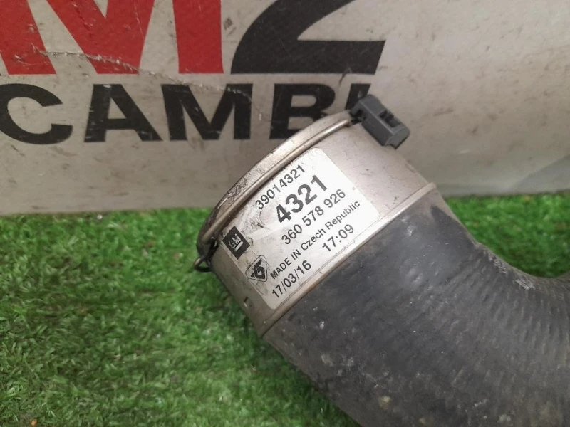 Manicotto Intercooler DX 39014321 Opel Astra K SW 2016