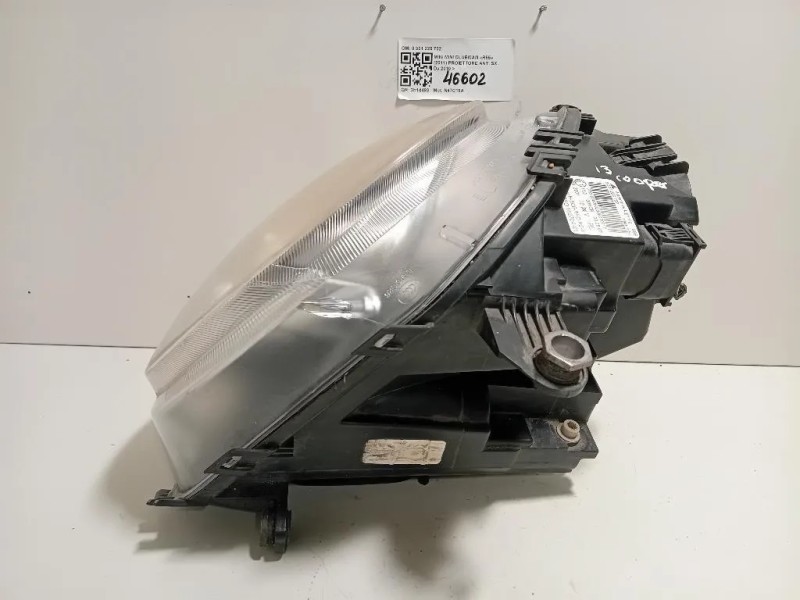 Proiettore ANT SX 0 301 225 702 Mini MINI Clubman R55 2011