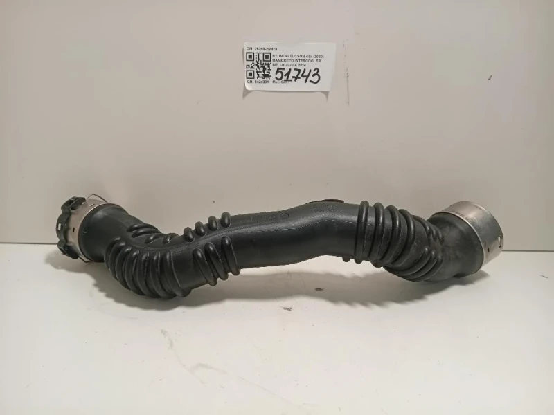 Manicotto Intercooler INF 28260-2M410 Hyundai Tucson III 2020