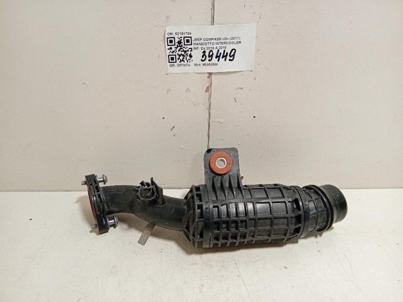 Manicotto Intercooler INF 52151769 Jeep Compass III 2017
