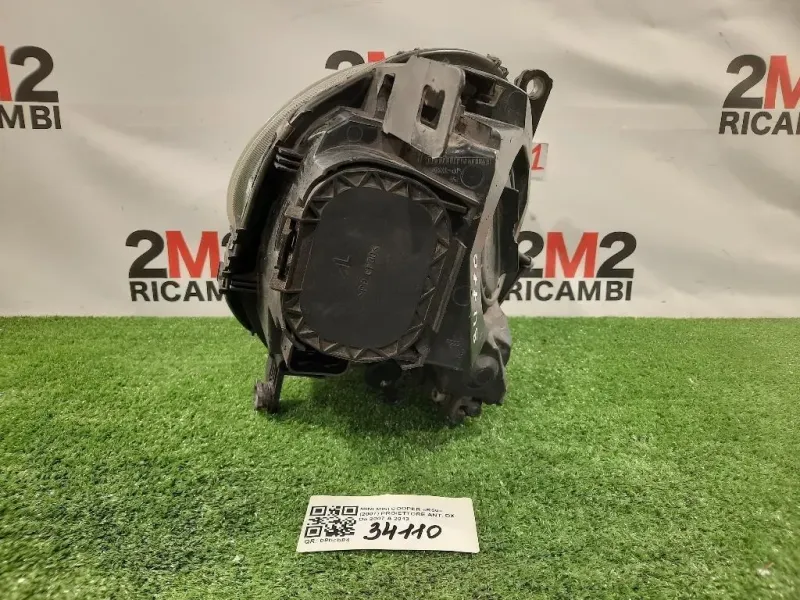 Proiettore ANT SX PROIETTORE FARO MINI CON PARABOLA NERA Mini MINI Cooper R56 2007