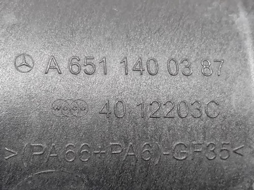 Manicotto Intercooler INF 6510901737 Mercedes Classe B W246 2012