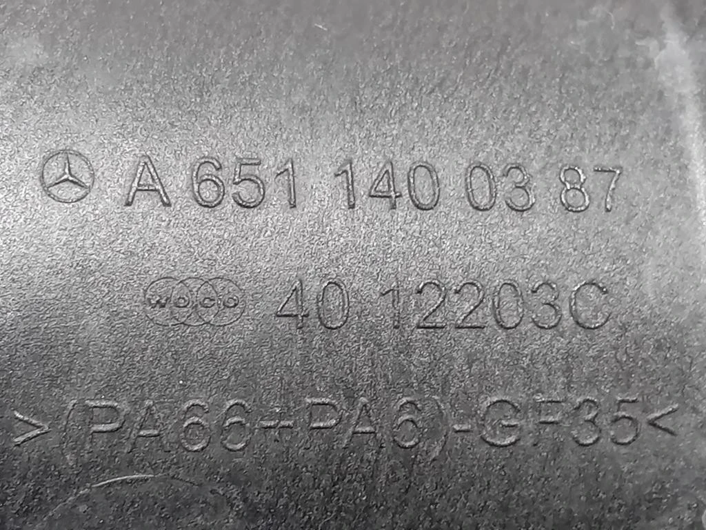 Manicotto Intercooler INF 6510901737 Mercedes Classe B W246 2012