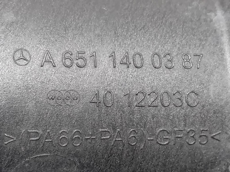 Manicotto Intercooler INF 6510901737 Mercedes Classe B W246 2012