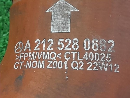 Manicotto Intercooler INF A2125280682 Mercedes Classe E W212 2009